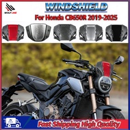 For HONDA CB650R 2019-2025 2023 CB 650R CB 650 R Motorcycle Windshield WindScreen Front Screen Wind 
