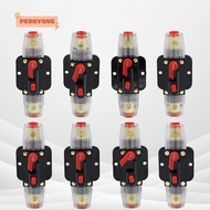 PEONYTWO DC Resettable Circuit Breaker, 60A 50A 40A 30A Resettable Insurance Self Recovery Circuit B