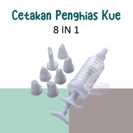 Tqs Cake Decoration Mold 8 in 1 Cake Decorating Mold Tart 8 Shapes Cake Decoration 8in1 Cup Cake Dec