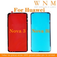 Original Phone Housing Back Battery Cover Glue Tape For Huawei Nova 3 3I / Nova3 Nova3i Rear Battery