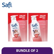 SAFI Anti-Bacterial Shower Cream Total Protect Refill Pack 850g x2 [Halal Beauty] [Body Wash]