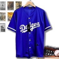 Unisex Benheer Blue Dodgers Baseball T-Shirt Sportswear