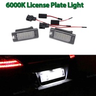 2Pcs License Plate Light For Porsche Panamera 970 4D 2010-2016 8TO943021  LED Light Car License Numb