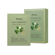 JM Solution ReLeaf Fir Heartleaf Masks 10 sheets Sensitive Skincare Soothing Moisture facial soothe dry rough scaly itchy