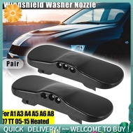 L&R Windshield Windscreen Washer Nozzle  Jet 8J0955987G / 8J0955988G for  A1 A3 A4 A5 A6 A8  TT 05-1