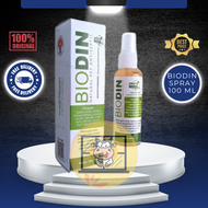 BIODIN SPRAY ALL VARIAN - Spray PMK Jamur Scabies Biodin Semua Hewan