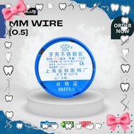 1 roll Stainless Steel MM Wire 0.5 mm / 0.6 mm