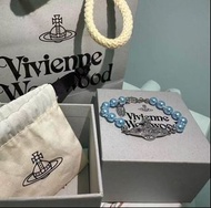 Vivienne Westwood西太后藍色珍珠手鍊