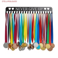 STELLARGLOW Medal Display Rack, Large Capacity Sturdy Award Hanger Holder, Organizer 20 Hooks Wall M