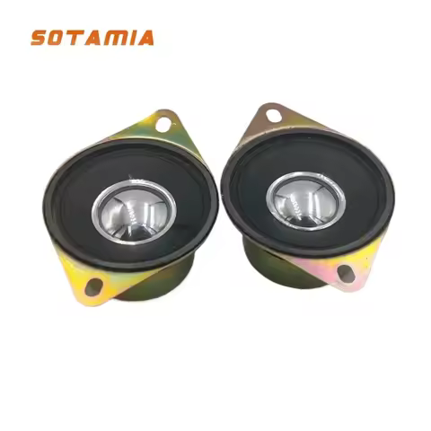 SOTAMIA 2Pcs 2 Inch Tweeter Audio Speaker 4 Ohm 8 Ohm 10W Treble Speaker Anti-magnetic HIFI Loudspea