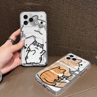 Transparent Card Slot Case For Honor 70 Lite 400 Lite 90 Smart 200 Smart Phone Case Niche abstractio