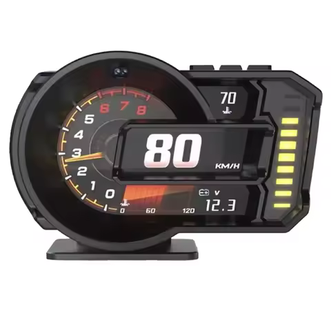 Excellent-A590 HUD Heads-Up Display Accessories For Car Ambient Light Driving Score Heads-Up Display