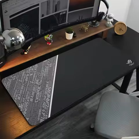 Game Mousepad Black AS-US Mouse Pad Large Lock Edge 400x900 Creative Game Player Computer Keyboard M