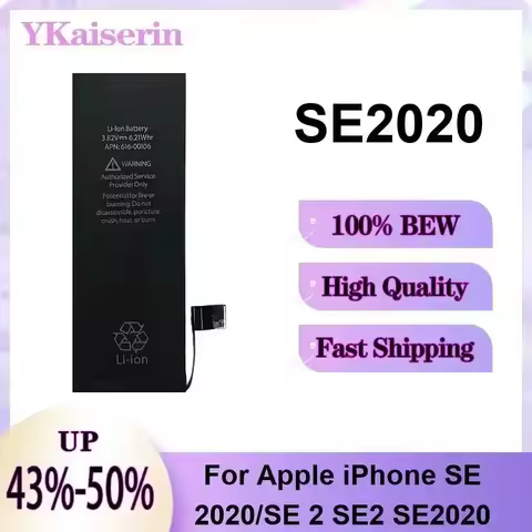 1821mAh High Performance Mobile Phone Battery For Apple iPhone SE 2020 SE 2 SE2 SE2020