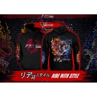 Hoodie Sunmori Japanese Limited Edition Ride With Style Hoodie Kohaku