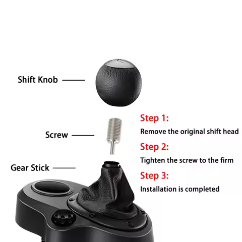 1Pc M12x1.25 Gear Shifter Adapter For Logitech G29 G923 Modification Alloy Gear Head