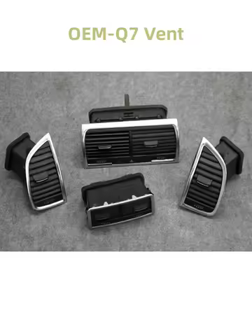 OEM 90%-95% Air Conditioner Vent A/C For Audi Q7 4L 2007-2015 Front Rear Panel Dash Louver Air Condi