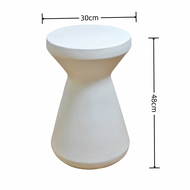 Minimalist round Side Table Creative Flower Stand Living Room Airbnb Decoration round Stool Courtyar
