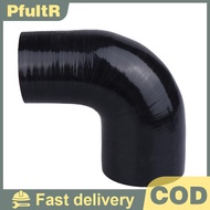 [KICO] Silicone 2.5 to 2 Inch ID (63mm to 51mm) 90 Degree Elbow Reducer - Black