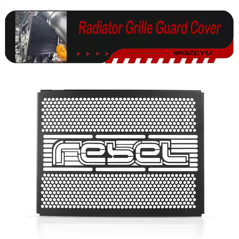Radiator Guard For HONDA Rebel Cmx 300 500 CMX300 CMX500 Rebel 2017-2025 Radiator Grille Guard Cover