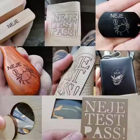 NEJE Master 2 20W APP Wireless CNC Desktop Laser Engraver Co2 Laser For Wood Metal Leather Acrylic S