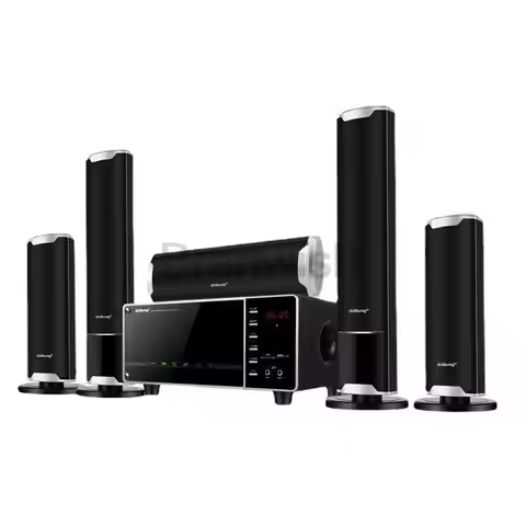 100W High-power Home Living Room TV KTV Bluetooth Speaker Surround Sound Subwoofer Speaker 5.1 Home 