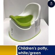 SG Home Mall ikea Children's potty, white/green