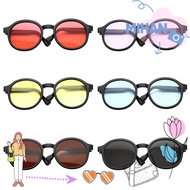 MIHAN Doll Glasses Round Frame For Blythe Miniature  Lens Eyeglasses