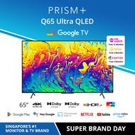 PRISM+ Q65 Ultra | 4K QLED Google TV  | 65 inch | Quantum Colors | Google Playstore | Android TV | Smart TV
