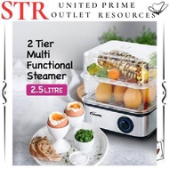 ~ LOCAL SELLER ~ POWERPAC Food steamer 2.5L Multifunction 2 Tier Steamer