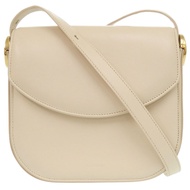 Jil Sander 零錢包，中號，皮革，淺米色，單肩包，0301 [二手] JIL SANDER