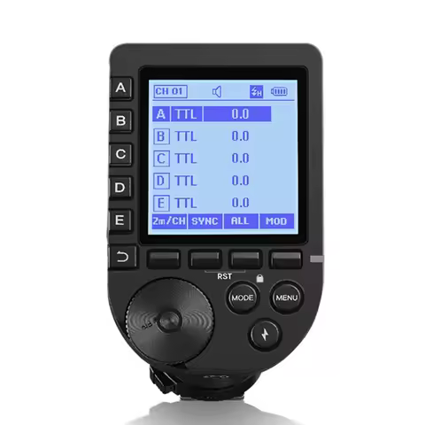 NEEWER QPRO-S TTL HSS Wireless Flash Trigger 1/8000S With LCD Screen For Sony Camera-L95A