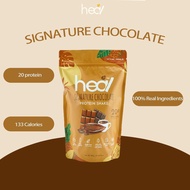Heal Signature Chocolate Whey Protein Shake Dairy Based Powder (585g - 15 Servings) - HALAL