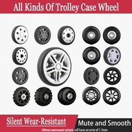 2PCS Luggage Caster Luggage Accessories Wheels Luggage Trolley Pulleys Silent Wheels Wear resistant 