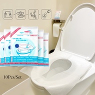 Travel Disposable Toilet Seat Cover Waterproof Travel Portable Antibacterial Cover Mat Pad Pelapik Tandas Duduk