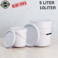 NEW INDUSTRIAL PAIL WITH COVER / BUCKET WITH LID / TONG / BALDI / MULTIPURPOSE BUCKET / PLASTIC BUCK
