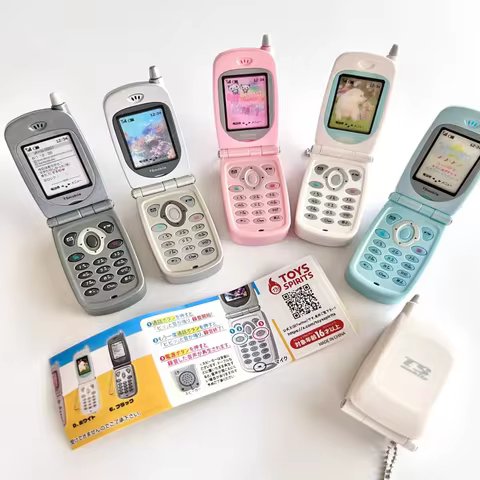 Toys Spirits In Stock Flip Cell Phone Recorder Plus Version Genuine Japanese Gashapon Model Recordin