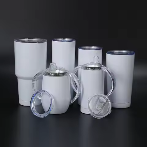 12oz 16oz 20oz 30oz Sublimation Blank Thermos Bottle Double Walled Stainless Steel Tumbler Water Bot