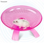 YST  Pet Hamster Flying Saucer Exercise Squirrel Wheel Hamster Mouse Running Disc YST