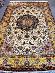 Persian silk on silk carpet rug size 2x3 meter from Iran
