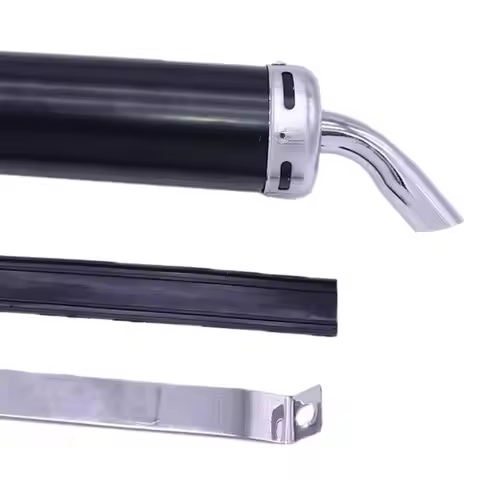 Performance Dirt Bike Exhaust Muffler Slip on Sound Baffle Universal Aluminum Alloy for Honda NSR150