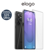 < elago > Samsung Galaxy S25 Ultra 6.8 Inch Anti-Fingerprint 9H Explosion-Proof Glass Screen Protect