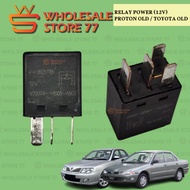 READY STOCK | PROTON WIRA SATRIA ARENA WAJA SAGA BLM RELAY 4 PIN FUSE BOX AC HEAD LAMP AIRCOND V2307