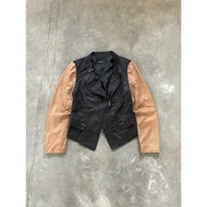Y2k Grunge Emo Goth Arnaldo Bassini Ramones Leather Jacket