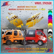 ❏ ◫ ✈ Suzuki Multicab Body Decals -Stripping Decal High Quality Vinyl Sticker