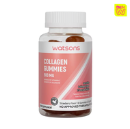 WATSONS Collagen Source of Vitamin C & Selenium 30s Gummies Strawberry Flavor