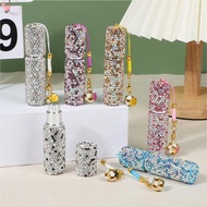 5ml Rhinestone Glass Spray Bottles Mini Perfume Water Essential Oil Spray Atomizer Bottle Portable R