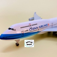 Airplane Model B747 20cm Scale 1:400 Brand "China Airlines"