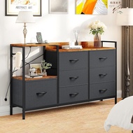Bedroom Drawer Cabinet Steel TV Cabinet Storage Multi-Layer Drawer Cabinet American Locker Canvas Dr