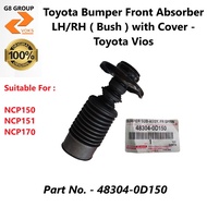 Toyota Bumper Front Absorber LH/RH ( Bush ) with cover - Toyota Vios ( 48304-0D150 / 48304-0D250)